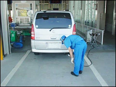 Exhaust emission inspection